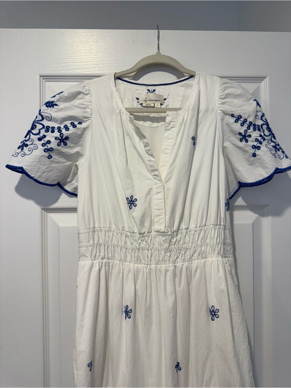 Anthropologie Somerset Eyelet Maxi Dress in Small - Picture 9 of 14